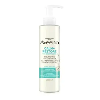 Xhel pastrues për lëkurë Aveeno Calm+ Restore, 200 ml