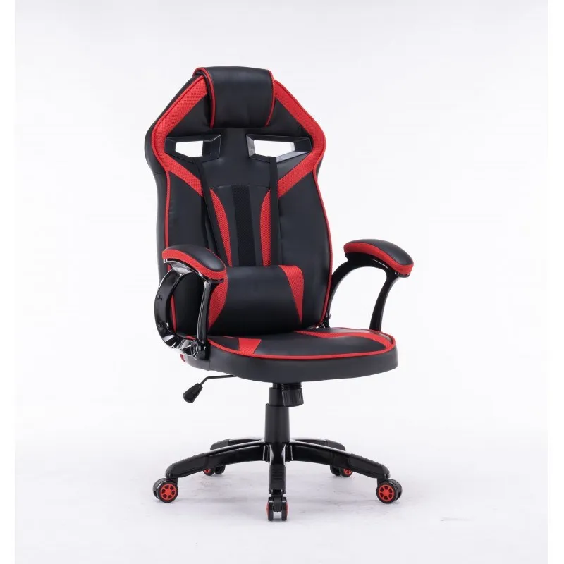 Karrige lojërash Top E Shop Drift Swivel, e zezë/e kuqe - 4