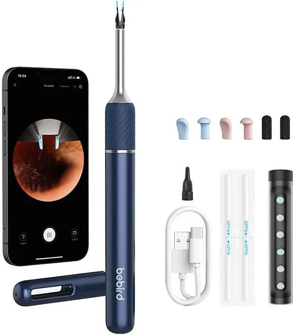 Otoskop digjital Bebird Note 5 me kamerë, blu - 1