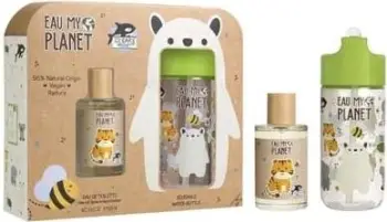 Set dhuratë Air Val International Eau My Planet, EDT, 100ml + Shishe për fëmijë