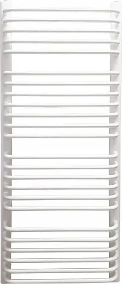 Radiator banjoje Edan Budnik WEST W24/40, 930W, çelik, i bardhë