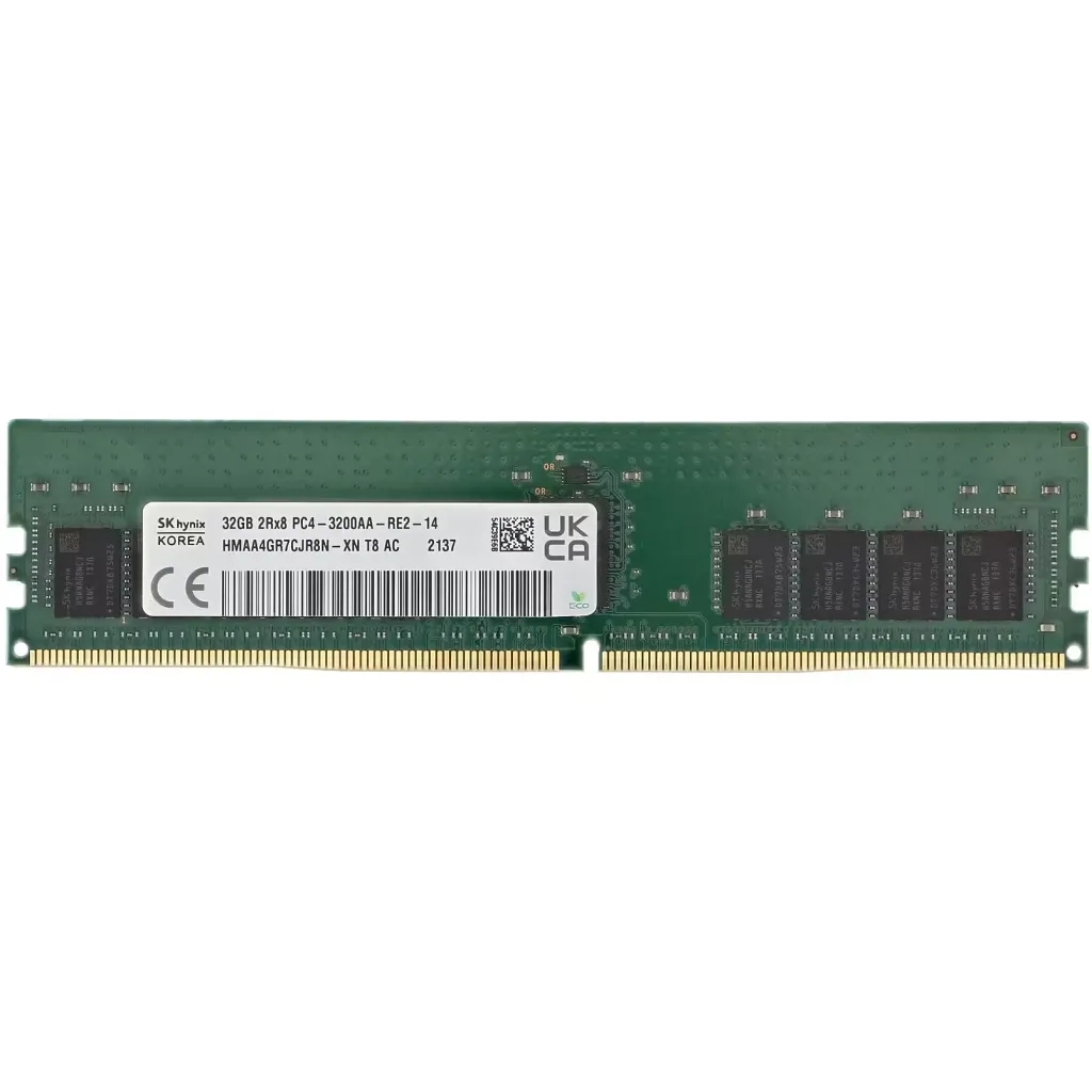 RAM Memorie Hynix DDR4-3200 / 32GB / Reg. ECC / DIMM / 2Rx8 / Server - 1