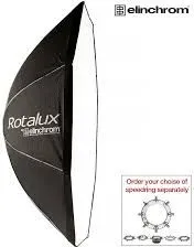 Softbox Elinchrom Rotalux Octabox 135cm, oktagonal, për studio, i zi - 1