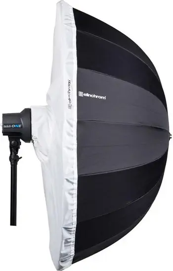 Difuzor transparent për ombrellë Elinchrom Deep 125cm E26762, për fotografi, i bardhë