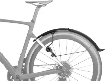 Set mbrojtëse balte për gravel bike Topeak T-TC9667, alumini, zi
