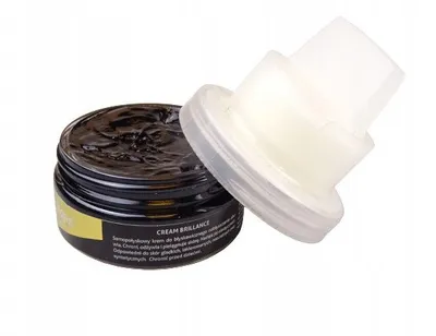 Krem këpucësh Kaps Brillance, sfungjer aplikues, 50 ml, shumëngjyrësh - 3