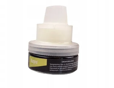 Krem këpucësh Kaps Brillance, sfungjer aplikues, 50 ml, shumëngjyrësh - 4