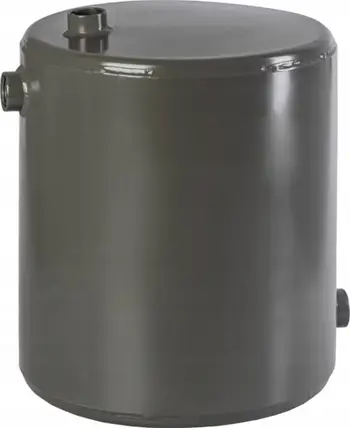 Enë kolektuese ngrohjeje Kaps, 50L, horizontale, e kuqe
