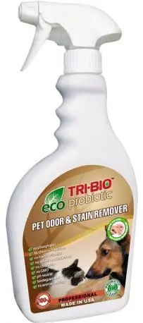 Sprej Tri-Bio Probiotik për heqjen e erërave dhe njollave të kafshëve, 420ml