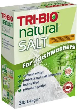 Tri-Bio Kripë Natyrale për enë 1.4 kg (TRB04338) - 1