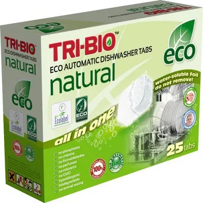 Kapsula për enëlarëse Tri-Bio Ecological All-in-One, 25 copë - 1