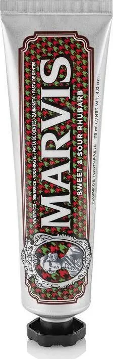 Pastë dhëmbësh Marvis Fluoride Sweet Sour Rhubarb, 75ml