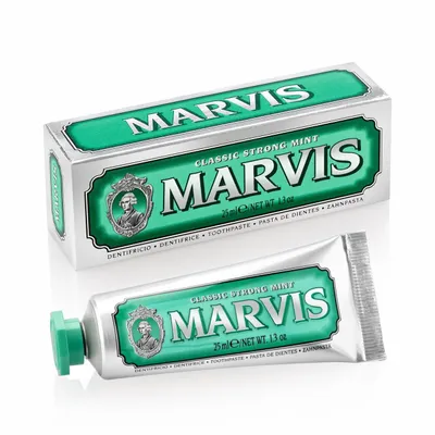 Pastë për dhëmbë Marvis Classic Strong Mint, 25ml - 1