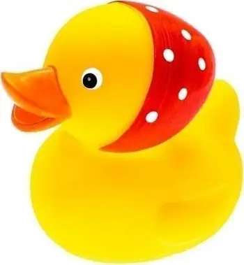 Lodër për banjë Hencz Toys Bath Duck with Headscarf, për foshnje, shumëngjyrëshe