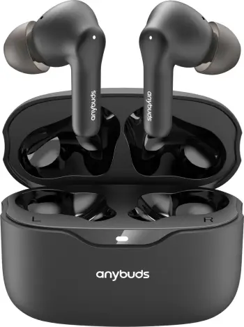Kufje Tozo Anybuds Pro, True Wireless, ANC, Bluetooth 5.3, ngjyrë e zezë