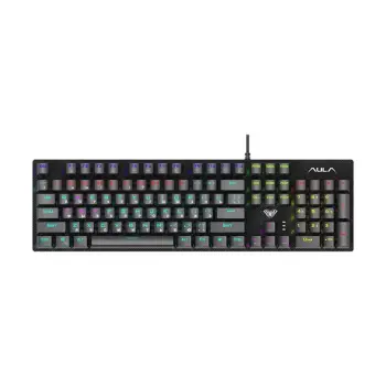 Tastierë Gaming Aula S2022 / Mekanike / RGB / Anti-Ghosting / E zezë