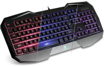 Tastierë Gaming Aula SI-859 / Ergometrik / RGB / Anti-Ghosting / E zezë