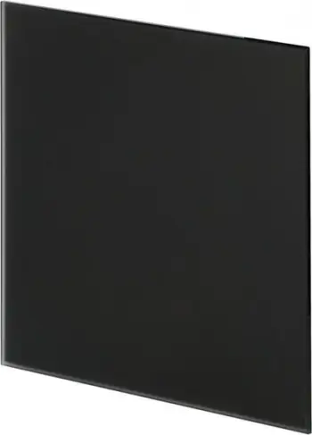 Panel për ventilatorë Awenta, 100 mm, i zi