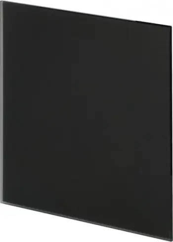 Panel AWENTA për kornizën Trax 125 mm (PTGB125M), e zezë mat