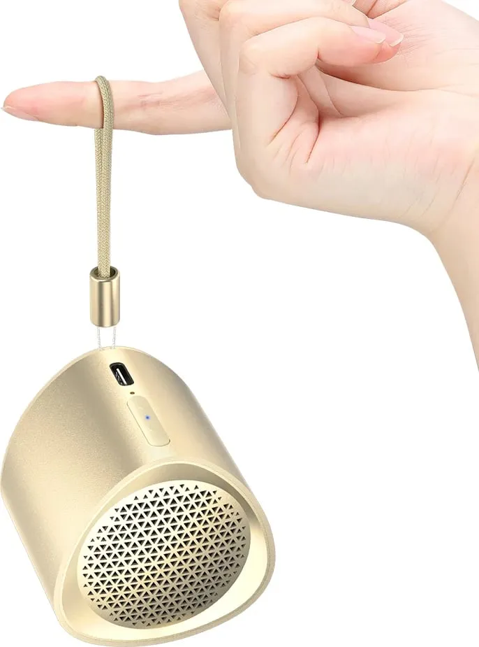 Altoparlant mini Tronsmart Nimo 5W, Bluetooth 5.3, Gold - 5