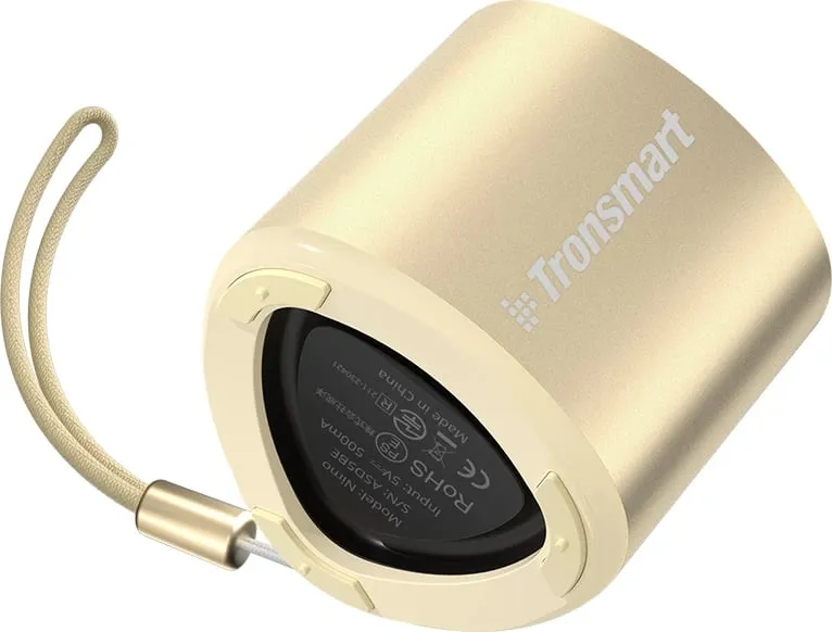 Altoparlant mini Tronsmart Nimo 5W, Bluetooth 5.3, Gold - 6