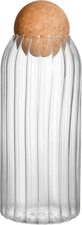 Enë magazinimi qelqit për shpageta Borosilicat, 8.8x24.5 cm