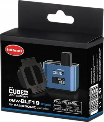 Pllakë karikimi Hähnel ProCube 2 për Panasonic DMW BLF19, për karikues ProCube 2