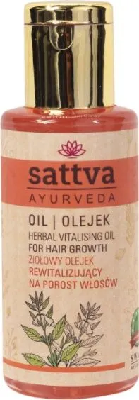 Vaj për flokë Sattva Herbal Revitalizing, 100 ml - 1