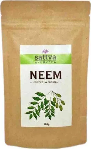 Maskë për flokë dhe fytyrë Sattva Neem, 100 g - 1