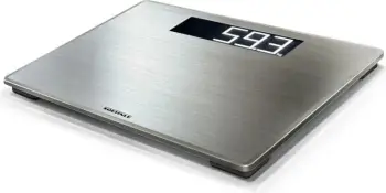 Peshore personale digjitale, Soehnle Style Sense Safe 300, kapacitet 180 kg, ekran LCD i ndriçuar, çelik inoks, argjendt