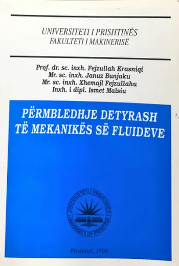 Permbledhje Detyrash Te Mekanikes Se Fluideve - Fejzullah Krasniqi