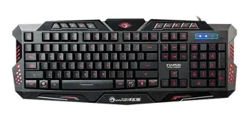 Tastierë Scorpion Marvo K636, e zezë