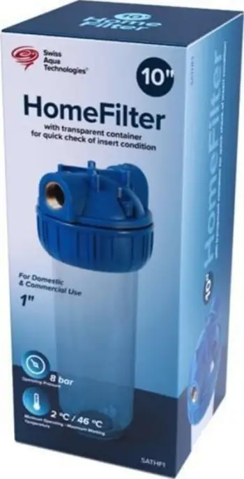 Filtrues uji Swiss Aqua Technologies, 1/2", transparent