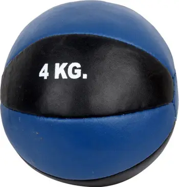 Top mjekësor Maxwel Leather, 4 kg, lëkurë, kafe