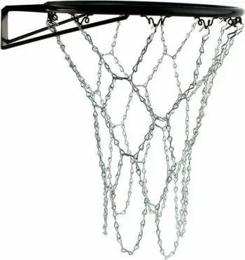 Rrjetë basketbolli Maxwel 2011823, set 2 copë, zinxhir çeliku, e bardhë