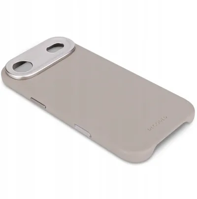 Futrollë Decoded Leather Backcover për Apple iPhone Air, me MagSafe, lëkurë natyrale, e zezë - 1