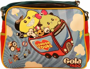 Çantë për krah GOLA femra, e kaltër e çelët