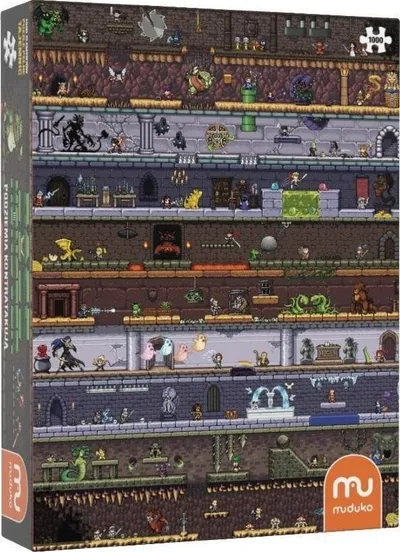 Puzzle Muduko Boss Monster, 1000 copë, 50 x 70 cm, shumëngjyrësh - 1