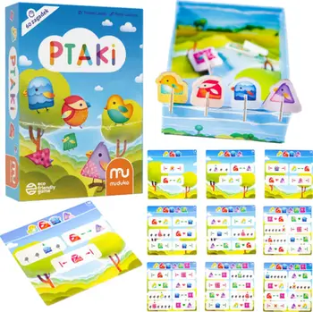 Loja tavolinë Muduko Birds 60 Riddles, edukative, për fëmijë