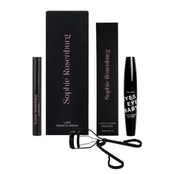 Set maskarë & serum & kthyese për qerpikë Sophie Rosenburg, 4+10ml