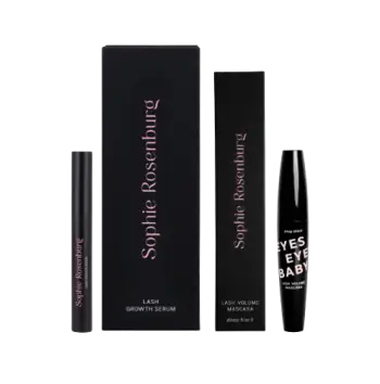 Set maskarë & serum për rritjen e qerpikëve Sophie Rosenburg, 4 + 10ml
