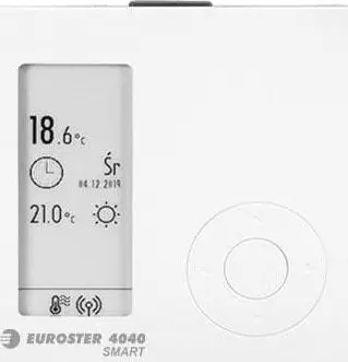 Termostat inteligjent Euroster 4040 SMART, WiFi, programues, i bardhë