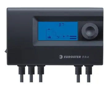 Kontrollues i pompës së ngrohjes qendrore 11 M - Euroster Electronic E11M, i programueshëm