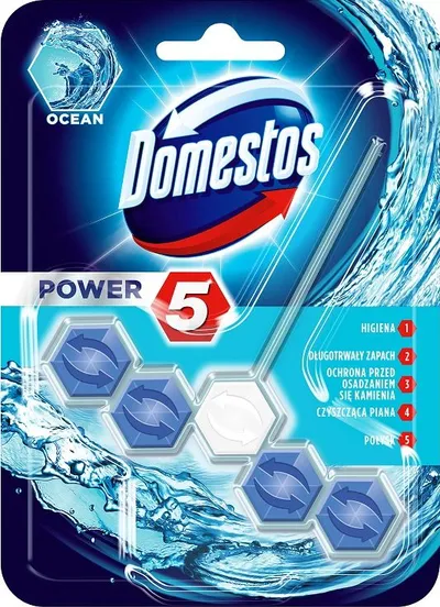 Pastrues për tualet Domestos Power 5 Ocean - 1