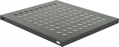 Raft fiks për kabinet rack Lanview RAS105BL, 19", 1U, 800 mm, i zi - 1
