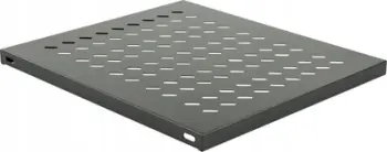 Raft fiks për kabinet rack Lanview RAS105BL, 19", 1U, 800 mm, i zi