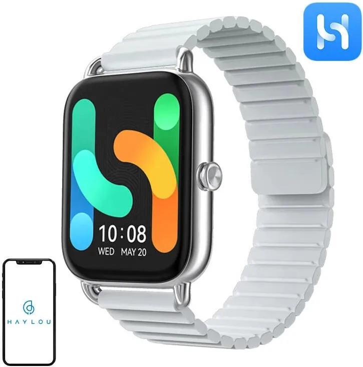 Smartwatch Haylou RS4 Plus, 1.78" AMOLED, 230mAh, argjendtë - 1