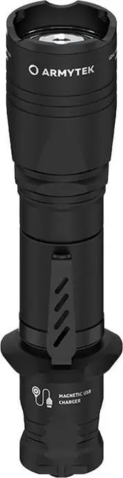 Elektrik dore Armytek Dobermann PRO Magnet USB, taktik, i zi