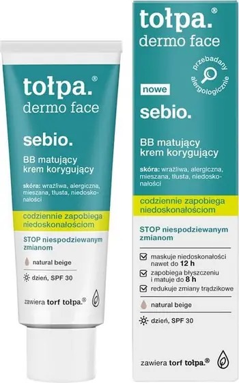 Krem korrigjues matifikimi Tolpa Sebio BB