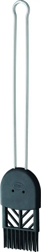 Furçë pastiçerie Rosle Pastry Brush, silikon, dorezë çelik inox